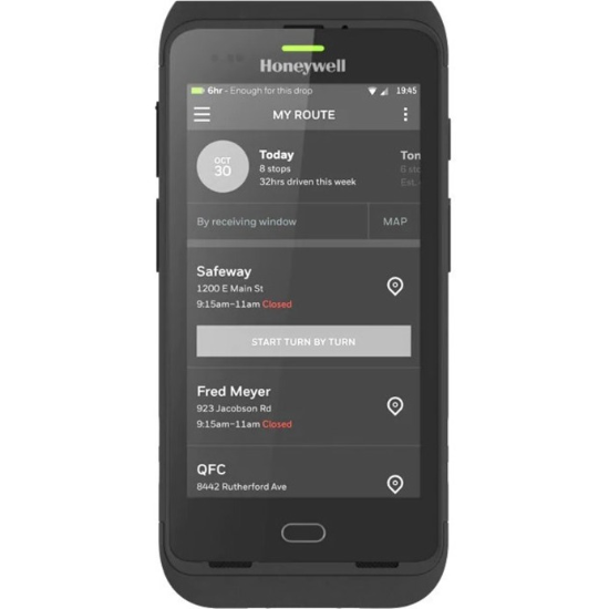 Imagen de Handheld Honeywell CT40 computadora de bolsillo 12.7 cm (5") 1280 x 720 Pixeles Pantalla táctil 289 g Negro