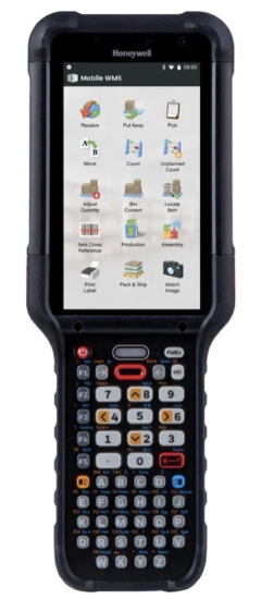 Imagen de Handheld Honeywell CK67: WIFI6E, No SIM, 4.3 Screen, 53-KEY Alphanumeric