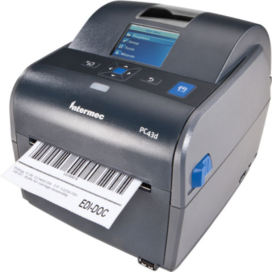 Imagen de Honeywell Impresora de etiquetas de código de barras Intermec PC43d con Icon Display