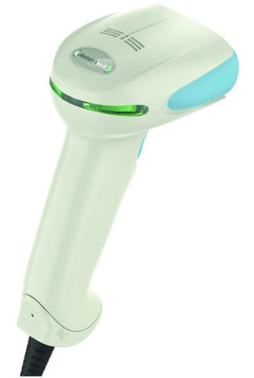 Imagen de Escáner de código de barras Honeywell Xenon Xp 1950, Kit Cable y Soporte, Blanco